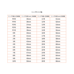 [Petite] サイズとカラーが選べる！華奢なV字リング（受注製作） 13枚目の画像