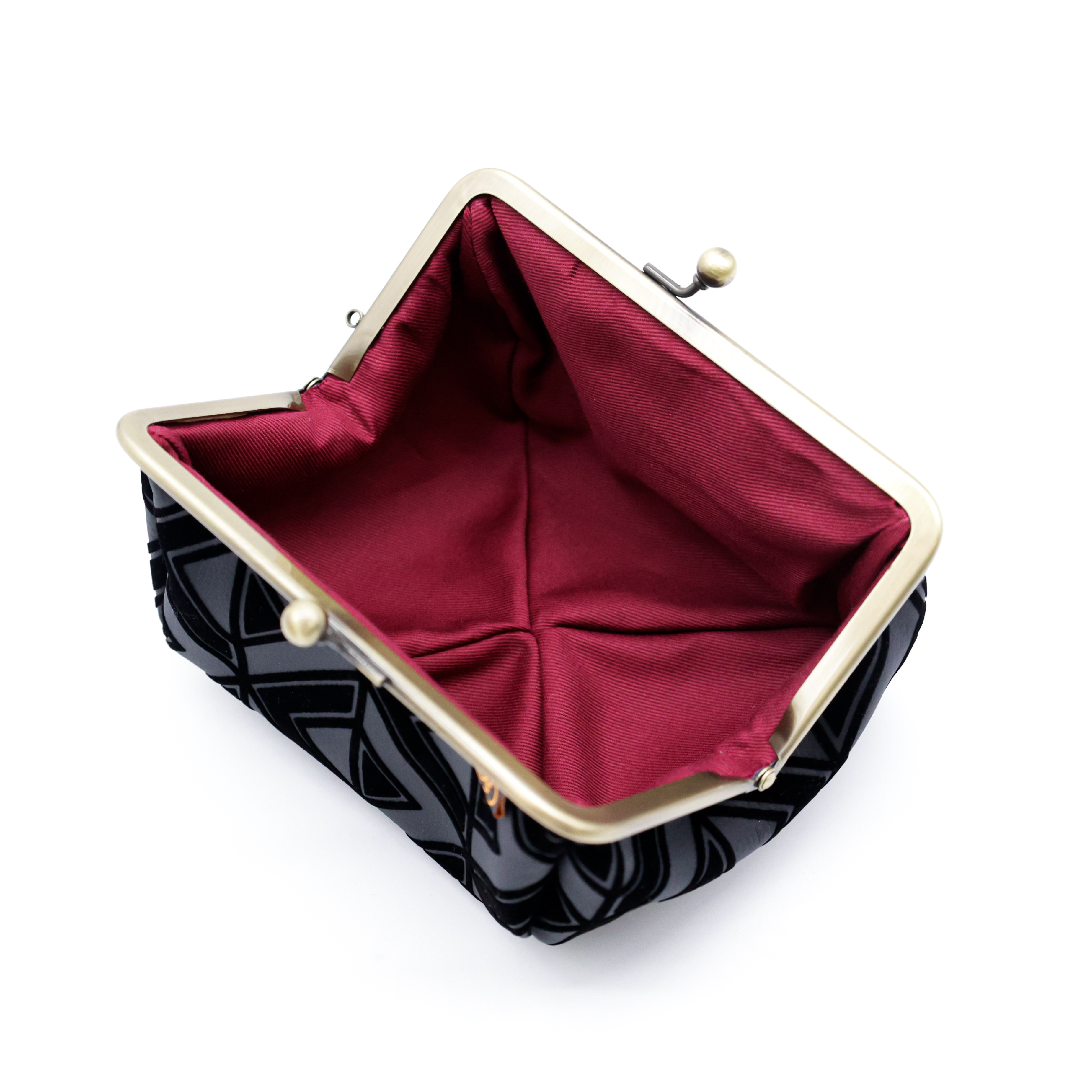 ★Sobagni(ソバニ)★ときめきエシカルがま口ポーチ★モロッコベージュ 115103