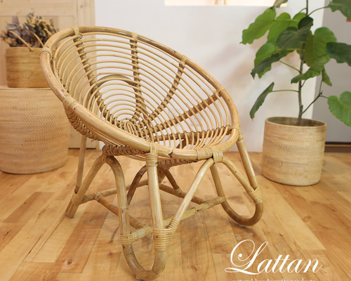 ラタン製 丸型椅子 ナチュラル 楽天市場】ラタン スツール 丸型 椅子 チェア 籐椅子 スツール 丸椅子