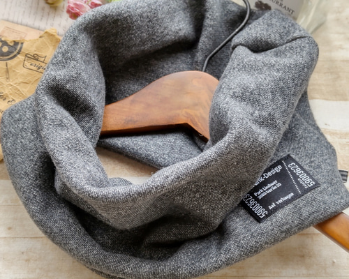 【AURALEE】ネックウォーマー/チャコールグレー AURALEE】ネックウォーマー/チャコールグレー AURALEE】ネック