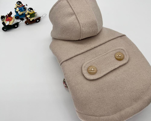 【めいめい】犬服　オーダー　ダッフルコート　2点 ec4f947a627f4c2426edc1a2627f83