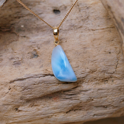 K10 ラリマーネックレス ネックレス・ペンダント Caribbean Jewelry  