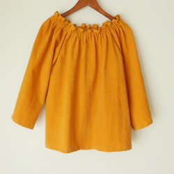 秋冬柔軟燈芯絨❣可愛褶皺罩衫（免費/全5色） 第10張的照片