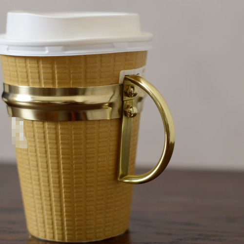 名入れ可能】真鍮のコーヒーカップホルダー Lサイズ ドリップスタンド
