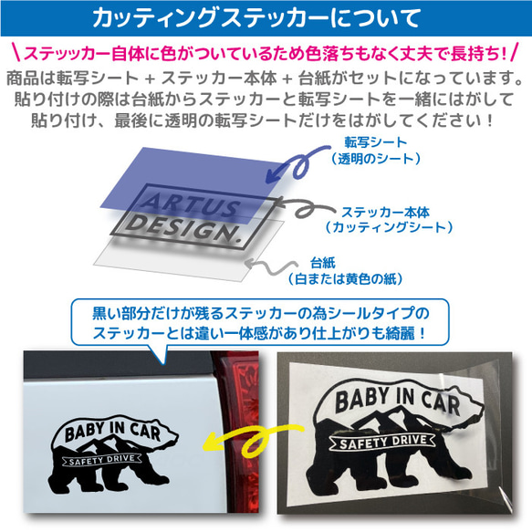 ドライブレコーダーステッカー　Dタイプ　犬　イヌ　いぬ　録画中　車ステッカー　ドラレコ　おしゃれ　かわいい　170dd 11枚目の画像