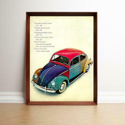 VW フォルクスワーゲン　ビンテージ　雑誌広告 VW フォルクスワーゲン タイプⅢ 1960年代 アメリカ 雑誌 ビンテージ