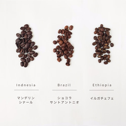 コーヒー豆飲み比べセット（100g×3種）/自家焙煎コーヒー豆/粉/ドリップコーヒー/大容量/おいしい/おしゃれ 3枚目の画像