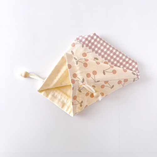 5点セット】《 くすみチェリー 》レッスンバッグ 上履き入れ 体操着袋