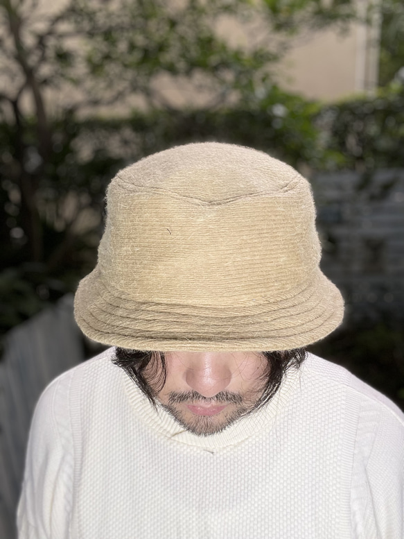 fear&desire french cashmere fabric hat F ハット vanitas 通販