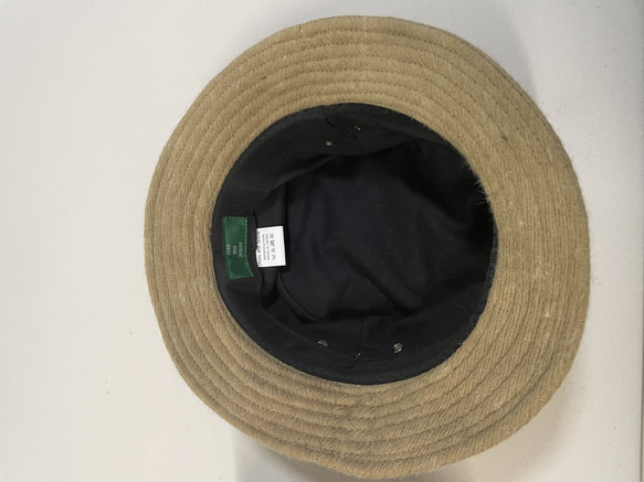 fear&desire french cashmere fabric hat F 10枚目の画像