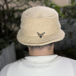 fear&desire french cashmere fabric hat F 5枚目の画像