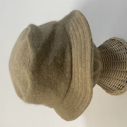 fear&desire french cashmere fabric hat F 6枚目の画像