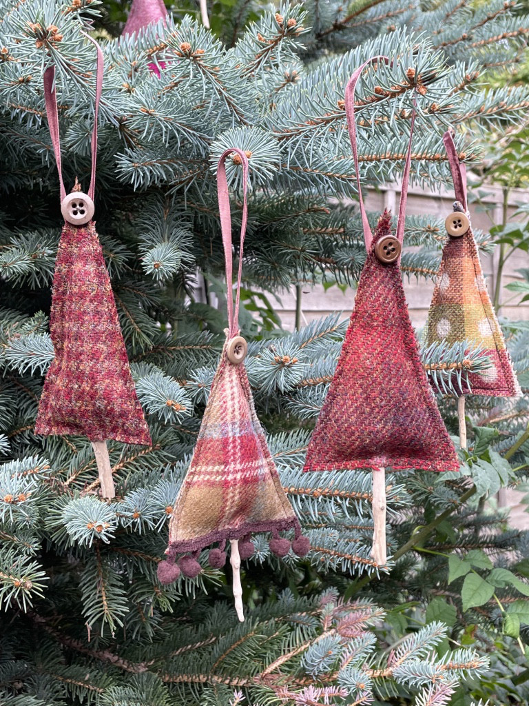 ご確認用写真　イギリス　スポード　クリスマスツリー　約17cmプレート　② ご確認用写真 イギリス スポード クリスマスツリー 約17cmプレート ②