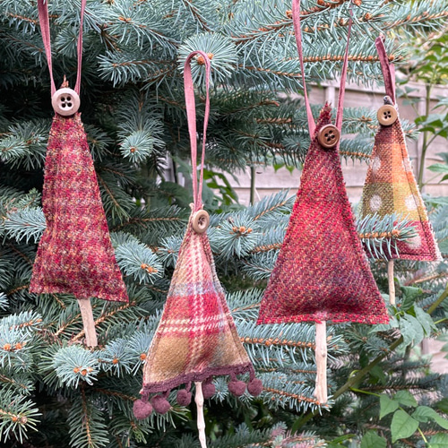 クリスマス飾り イギリス スコットランド 置物 カントリー