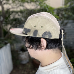 fear&desire German army bag remake 5panel cap w/wappen 3枚目の画像