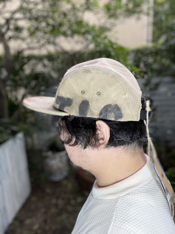 fear&desire German army bag remake 5panel cap w/wappen 3枚目の画像