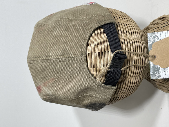 fear&desire German army bag remake 5panel cap w/wappen 9枚目の画像