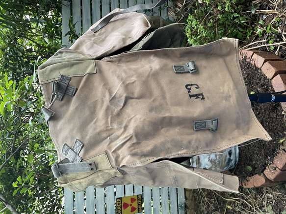 fear&desire German army bag remake 5panel cap w/wappen 13枚目の画像