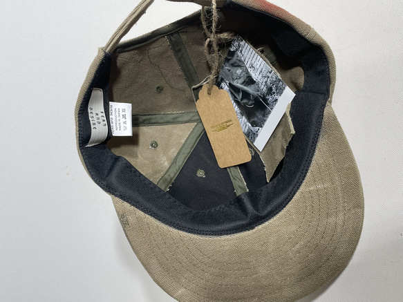 fear&desire German army bag remake cap F 13枚目の画像