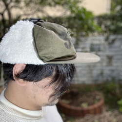 fear&desire German army boa fleece cap 4枚目の画像