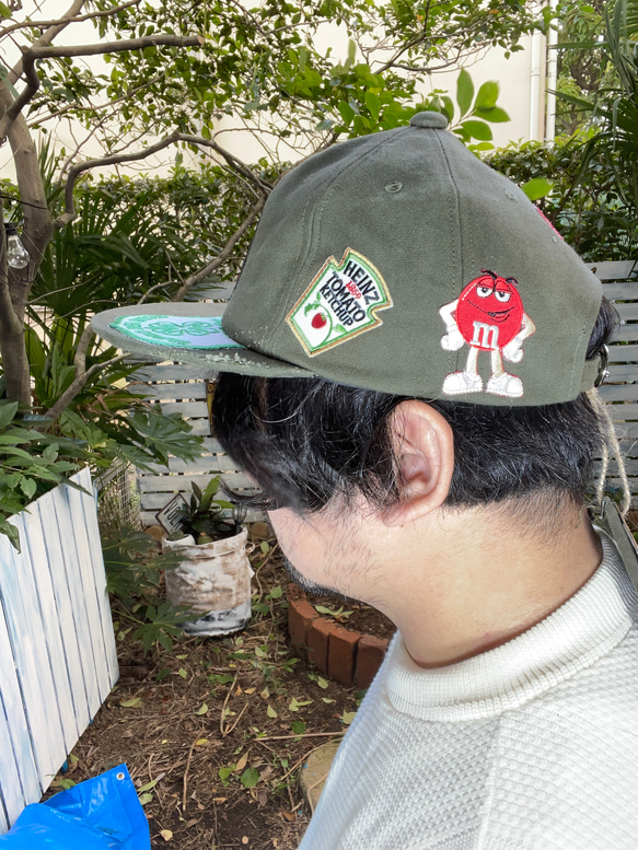 fear&desire German army bag remake cap w/wappen F 3枚目の画像