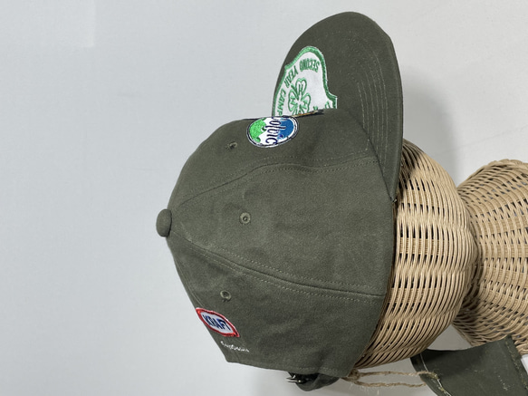 fear&desire German army bag remake cap w/wappen F 6枚目の画像