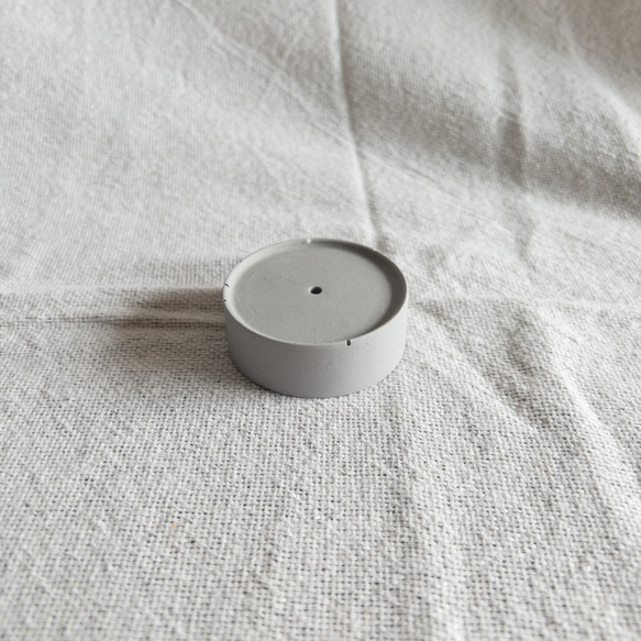 incense holder / grey 5枚目の画像