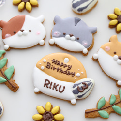 ハムスター　【アイシングクッキー】　オーダー　小動物　かわいい　インスタ映え　手作りケーキ　飾り 4枚目の画像