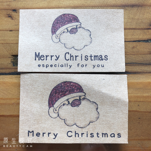 70×42サイズA4シート クリスマスシール サンタクロースギフト