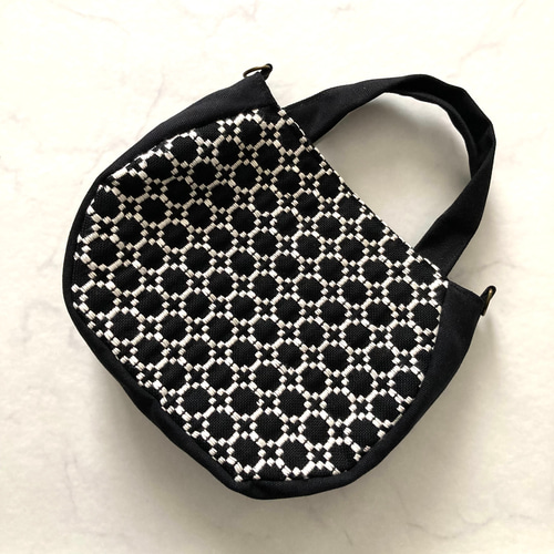 こぎん刺し2weyショルダーバッグ 布ベルトショルダー ショルダーバッグ