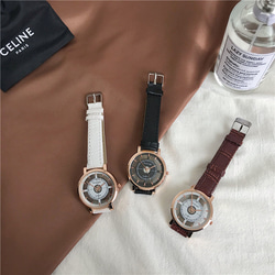 Creema限定 腕時計 ウォッチ シャレな時計 送料無料 プレゼント 2枚目の画像