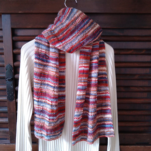 10%off＊カラフルマフラー マフラー white schnauzer 通販 14909892