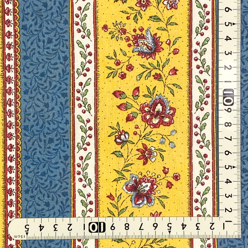 フランス直輸入布 南仏プロヴァンス柄 F13 生地 アンの家 通販