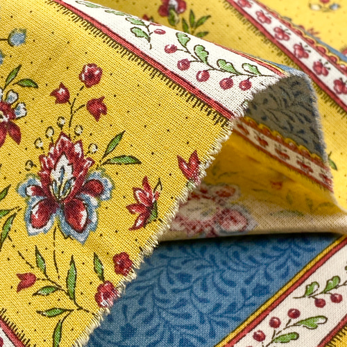 フランス直輸入布 南仏プロヴァンス柄 F13 生地 アンの家 通販