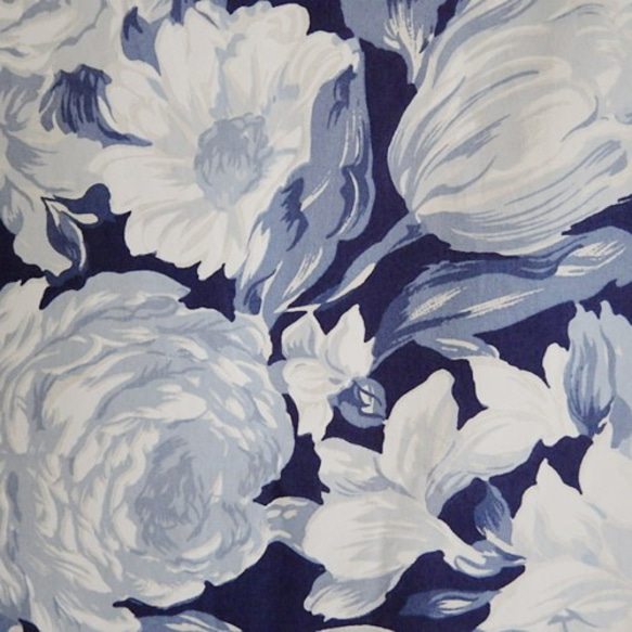Blue Flower130×140・ヴィンテージコットン 1枚目の画像