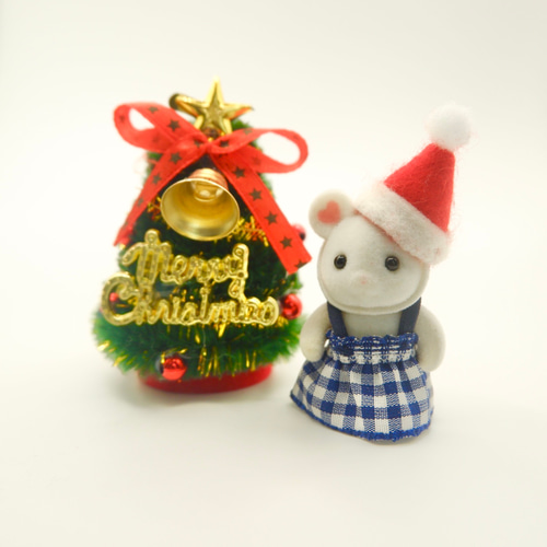 シルバニアファミリー赤ちゃんサイズ フェルトのサンタクロース