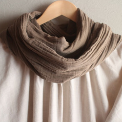 ビワ染めシルクコットンストール bdfd606a85810bba834938df0c2a90