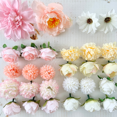 たっぷり.｡.:*♡花材詰め合わせ 花材・造花・アーティフィシャル  