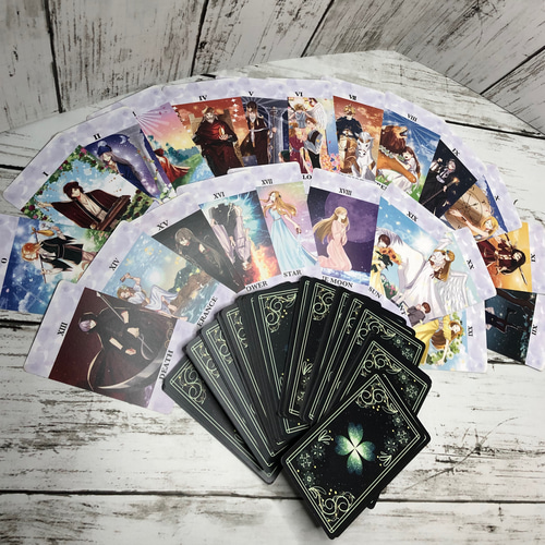 タロットカード 78枚セット ☆ 大きなA3サイズ解説紙付き 送料無料