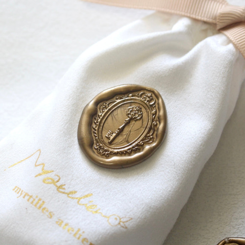 Wax seal stamp │ 秘密の鍵 │ シーリングスタンプ はんこ・スタンプ