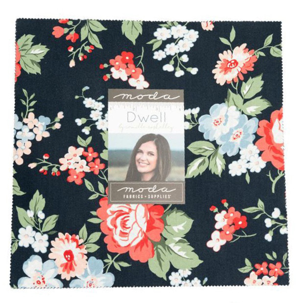 「Dwell」レイヤーケーキ moda 生地 カットクロス   Camille Roskelley