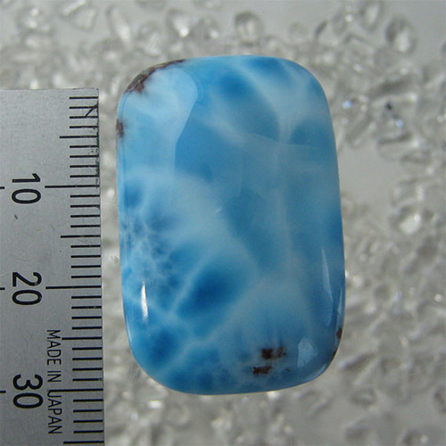 ラリマールース 【送料込】 LMR105 透明部分から青まで、模様付きで