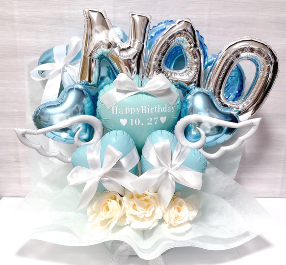 【限定品】 バルーンギフト バルーンアレンジ 結婚祝い 誕生日 生誕祭 推し フラワー・リース