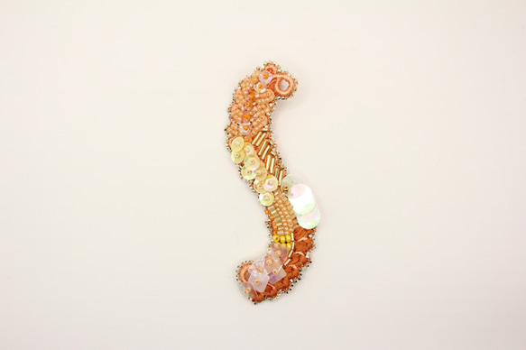 seahorse(インド茜染) dyed of Indian Akane 2枚目の画像