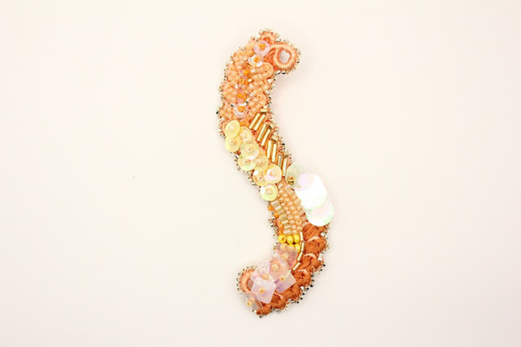 seahorse(インド茜染) dyed of Indian Akane 3枚目の画像