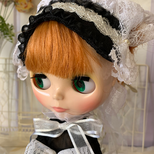 ドールアウトフィット　ブライス位サイズ　帽子　ヘッドドレス　80 ドールアウトフィットブライス位サイズ帽子ヘッドドレス80