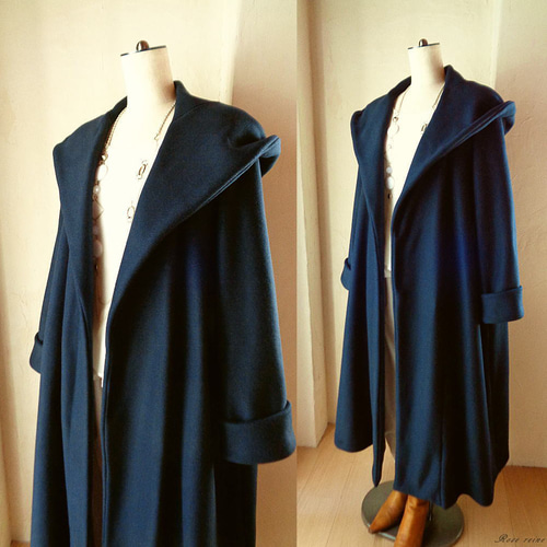 魔法使い♥ビッグフード ローブコート 抗ウイルス 消臭 帯電防止加工  