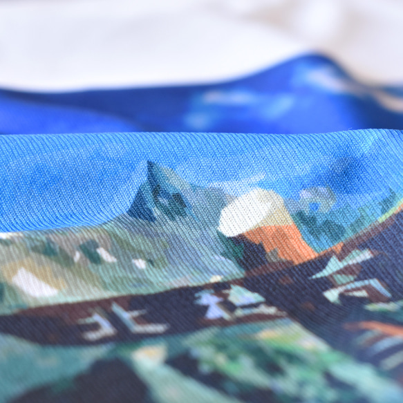 北穂高岳 穂高岳 夏 Tシャツ ホワイト ドライ 吸水速乾 山 登山 アウトドア 5枚目の画像