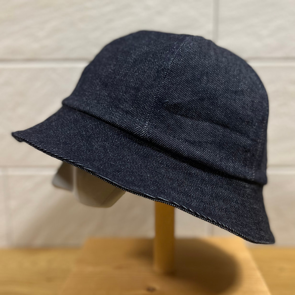 【美品】DALEES&CO デニムバケットハット　岡山デニム ワンウォッシュデニム☆岡山デニム☆デニム☆バケットハット