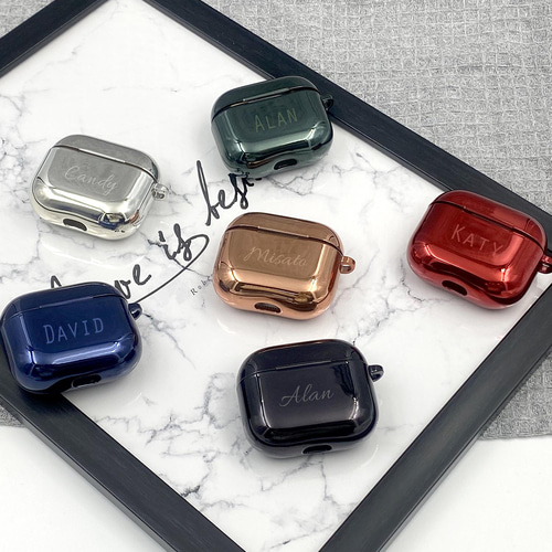 AirPods 3 ケース エアポッヅ 第3世代 6色 ゴールド ワイヤレス